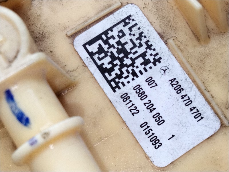 Recambio de aforador para mercedes-benz clase c all-terrain (s206) c 220 d 4-matic (206.214) referencia OEM IAM A2064704701  