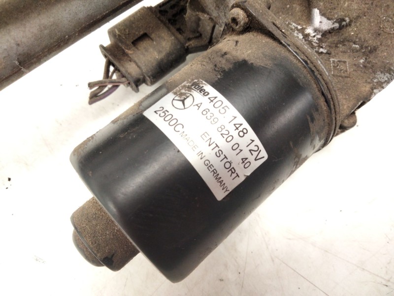 Recambio de motor limpia delantero para mercedes-benz vito / mixto furgón (w639) 113 cdi (639.601, 639.603, 639.605) referencia 