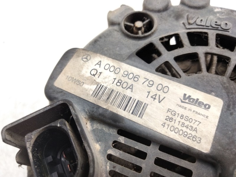 Recambio de alternador para mercedes-benz vito / mixto furgón (w639) 113 cdi (639.601, 639.603, 639.605) referencia OEM IAM A000