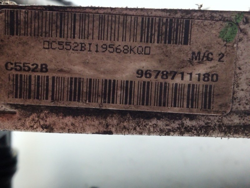 Recambio de radiador agua para citroën ds 7 ds 7 crossback buehdi referencia OEM IAM   