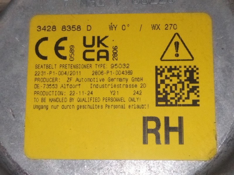 Recambio de kit airbag para mercedes-benz clase c all-terrain (s206) c 220 d 4-matic (206.214) referencia OEM IAM A2066807805  