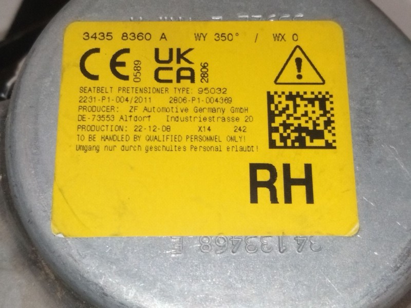 Recambio de kit airbag para mercedes-benz clase c all-terrain (s206) c 220 d 4-matic (206.214) referencia OEM IAM A2066807805  