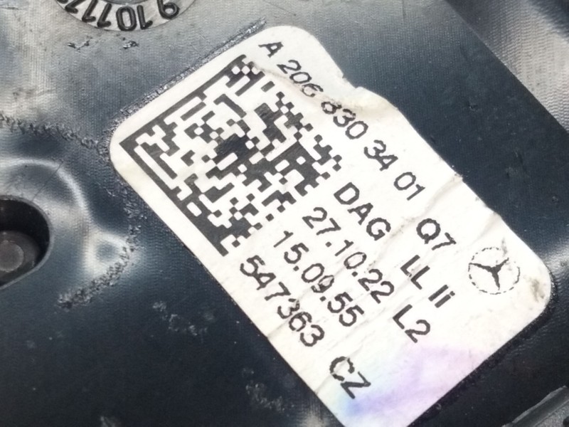 Recambio de aireador izquierdo para mercedes-benz clase c all-terrain (s206) c 220 d 4-matic (206.214) referencia OEM IAM   