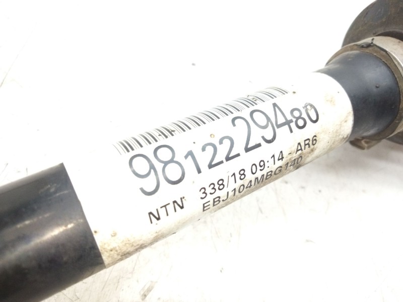 Recambio de transmision delantera izquierda para citroën ds 7 ds 7 crossback buehdi referencia OEM IAM 9812229480  