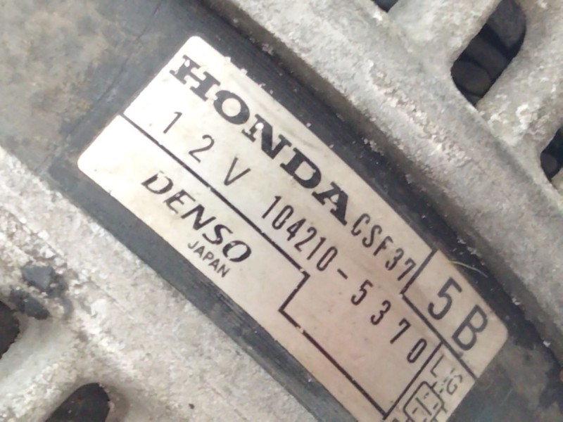 Recambio de alternador para honda cr-v iii (re_) 2.0 i-vtec (re5, re1) referencia OEM IAM 1042105370  
