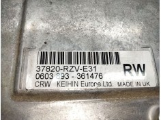 Recambio de centralita motor uce para honda cr-v iii (re_) 2.0 i-vtec (re5, re1) referencia OEM IAM 37820RZVE31   2