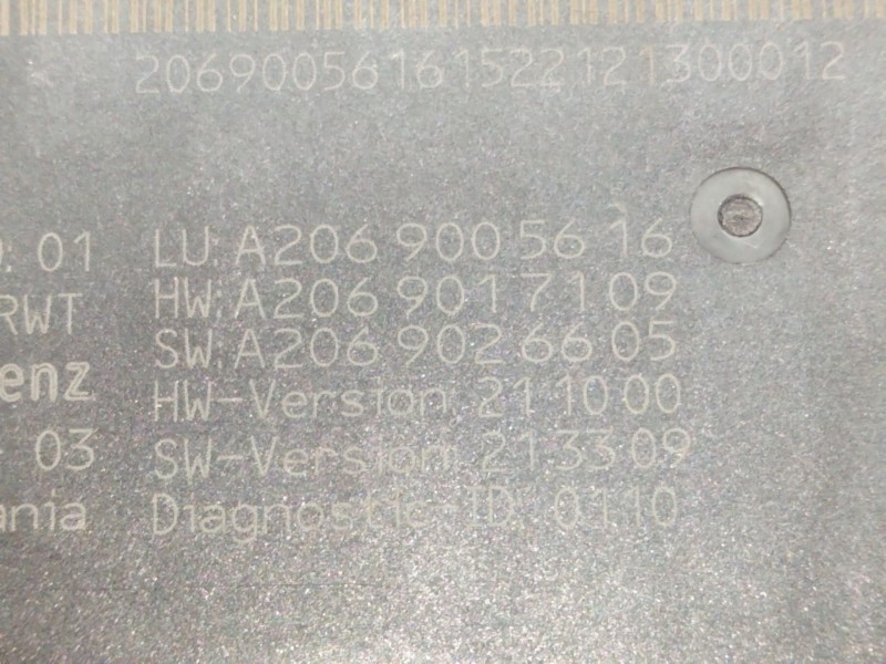 Recambio de centralita porton trasero para mercedes-benz clase c all-terrain (s206) c 220 d 4-matic (206.214) referencia OEM IAM