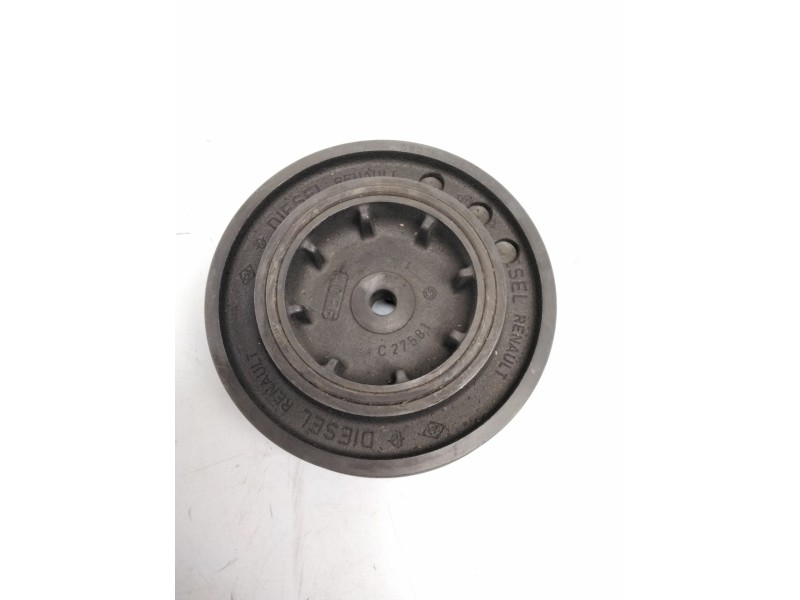 Recambio de polea cigueñal para renault laguna ii (bg0/1_) 1.9 dci (bg08, bg0g) referencia OEM IAM C27581  087E386446