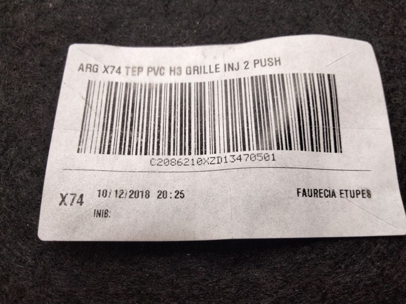 Recambio de guarnecido puerta trasera izquierda para citroën ds 7 ds 7 crossback buehdi referencia OEM IAM FM528292  