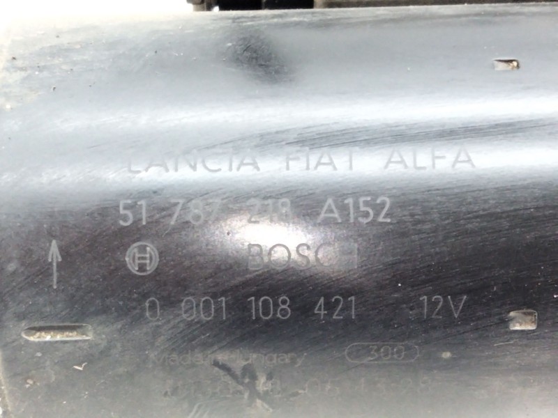 Recambio de motor arranque para fiat doblo cargo (263_) 1.6 d multijet referencia OEM IAM 51787218  