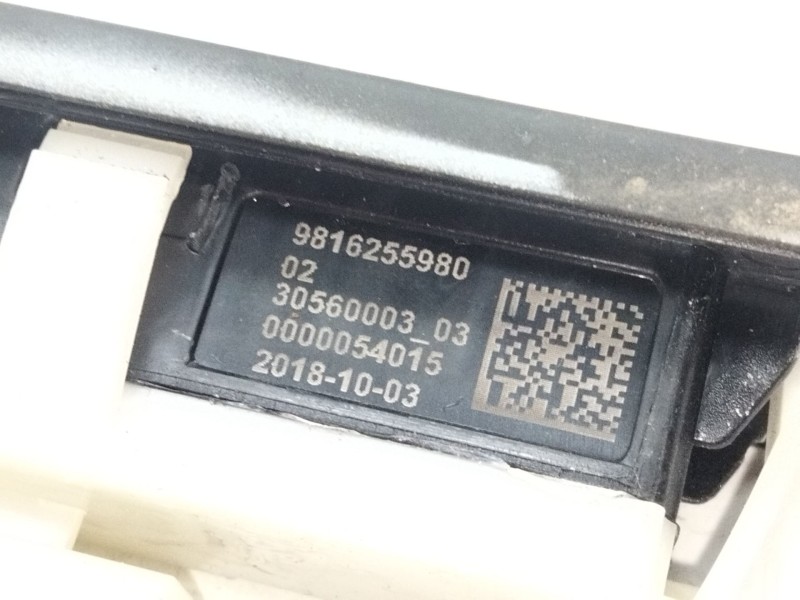 Recambio de maneta exterior porton para citroën ds 7 ds 7 crossback buehdi referencia OEM IAM 9816255980  