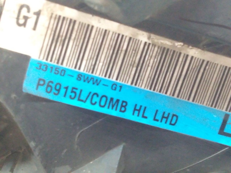 Recambio de faro izquierdo para honda cr-v iii (re_) 2.0 i-vtec (re5, re1) referencia OEM IAM   