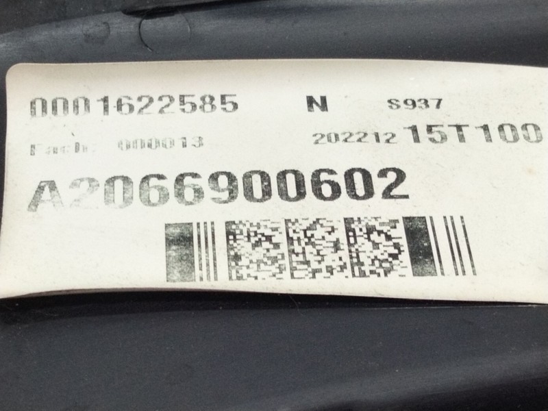 Recambio de moldura trasera derecha para mercedes-benz clase c all-terrain (s206) c 220 d 4-matic (206.214) referencia OEM IAM A