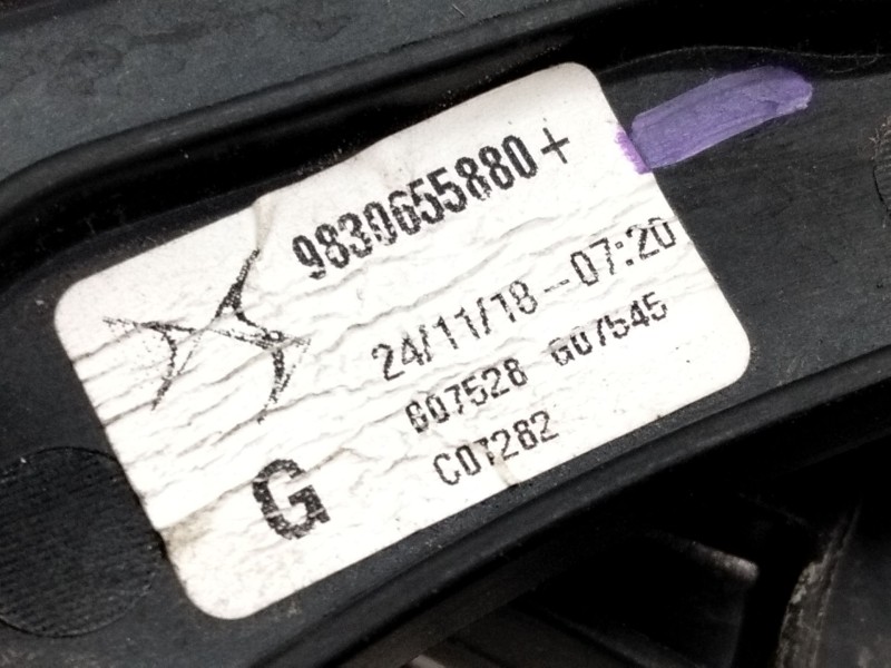 Recambio de elevalunas delantero izquierdo para citroën ds 7 ds 7 crossback buehdi referencia OEM IAM 9830655880  