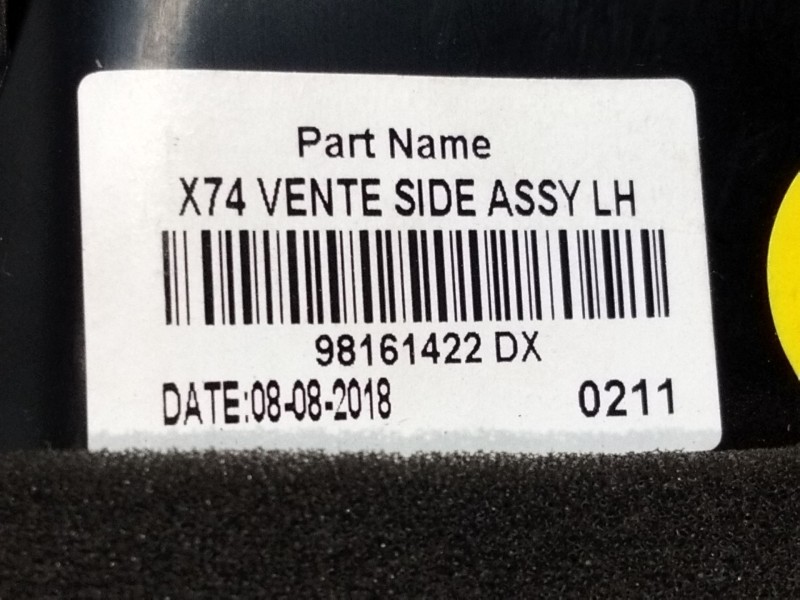 Recambio de aireador izquierdo para citroën ds 7 ds 7 crossback buehdi referencia OEM IAM 98161422  