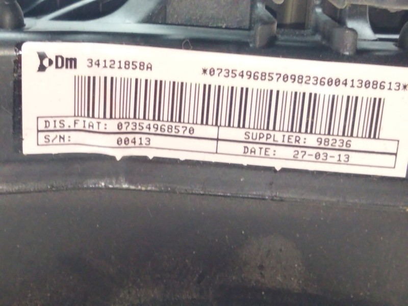 Recambio de airbag delantero izquierdo para fiat doblo cargo (263_) 1.6 d multijet referencia OEM IAM 34121858A  