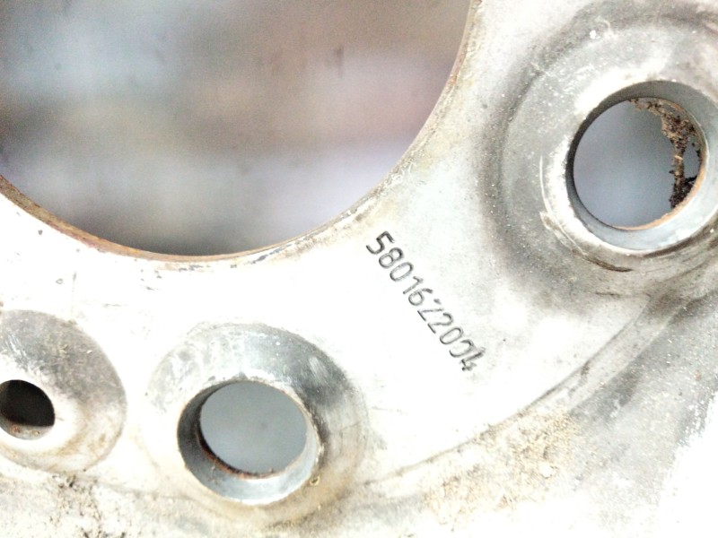 Recambio de llanta hierro para iveco daily vi furgón 33s16, 35s16, 35c16, 40c16, 50c16 referencia OEM IAM   