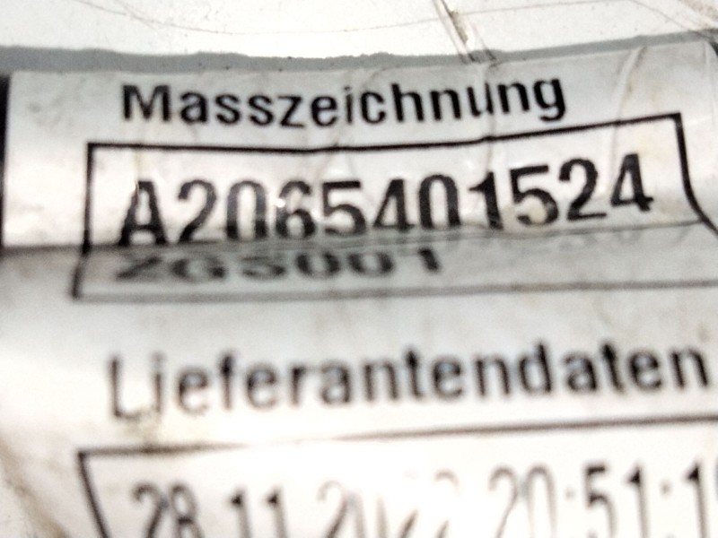 Recambio de varios para mercedes-benz clase c all-terrain (s206) c 220 d 4-matic (206.214) referencia OEM IAM A2065401524  