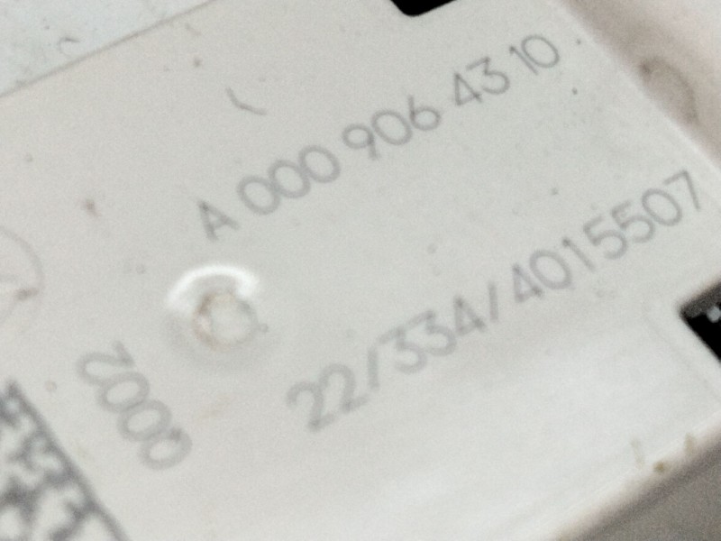 Recambio de luz salpicadero para mercedes-benz clase c all-terrain (s206) c 220 d 4-matic (206.214) referencia OEM IAM A00090643