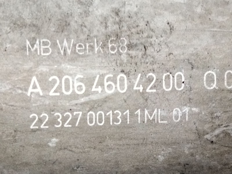 Recambio de cardancillo direccion para mercedes-benz clase c all-terrain (s206) c 220 d 4-matic (206.214) referencia OEM IAM A20