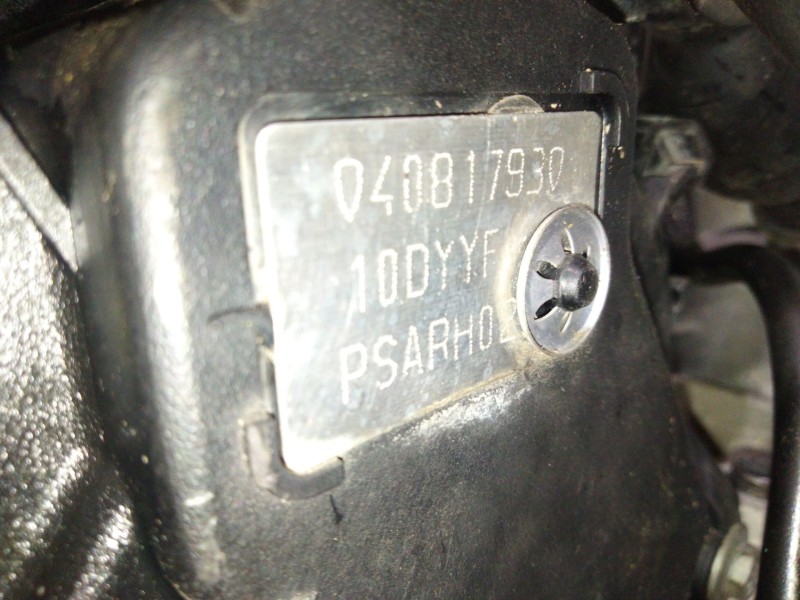 Recambio de motor completo para peugeot 3008 van (0u_) hdi 150 (0urhem) referencia OEM IAM 10DYYF  