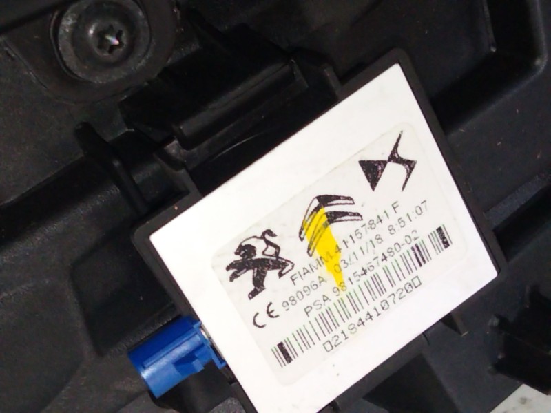 Recambio de kit airbag para citroën ds 7 ds 7 crossback buehdi referencia OEM IAM   