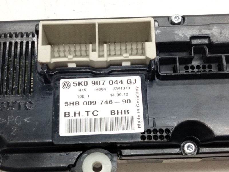 Recambio de mando calefaccion / aire acondicionado para volkswagen golf plus (521) advance referencia OEM IAM 5K0907044GJ  