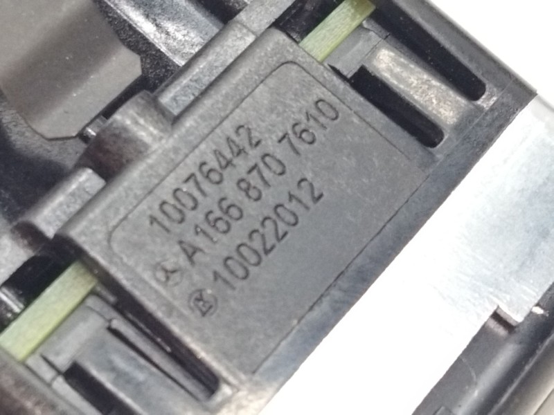 Recambio de pulsador maletero para mercedes-benz clase m (w166) referencia OEM IAM A1668707610  