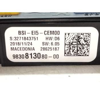 Recambio de caja fusibles para citroën ds 7 ds 7 crossback buehdi referencia OEM IAM 9830813080  