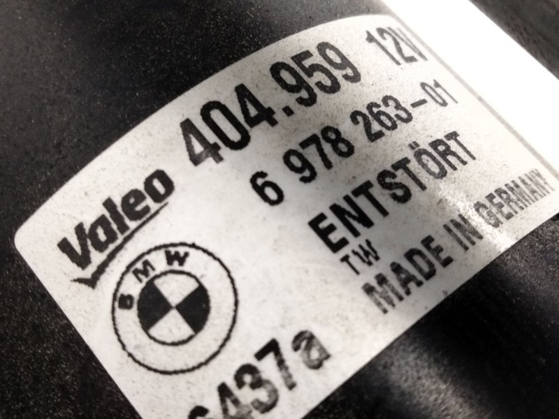 Recambio de motor limpia delantero para bmw 3 coupé (e92) 320 d referencia OEM IAM 697826301  