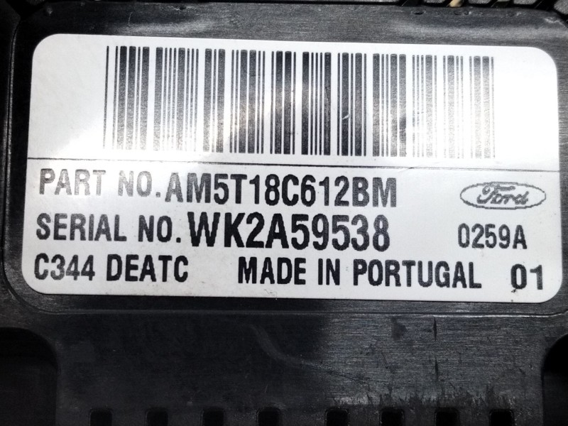 Recambio de mando calefaccion / aire acondicionado para ford c-max referencia OEM IAM AM5T18C612BM  