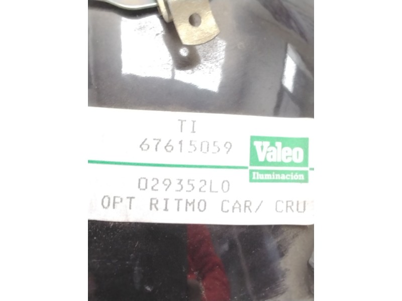 Recambio de faro derecho para seat ronda (22a) 1.4 referencia OEM IAM 029352LO  UTIL AMBOS LADOS