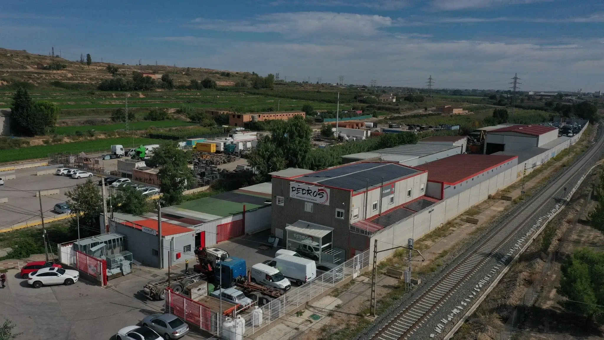 Instalaciones de Desguaces Pedrós en Lleida