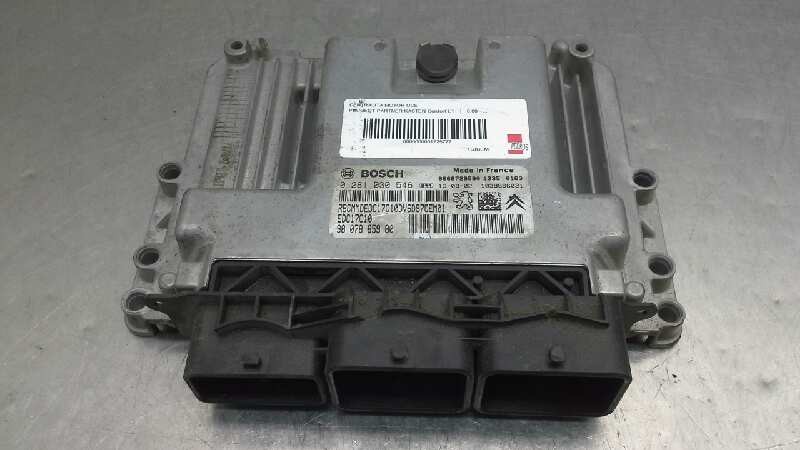 0281030546 CALCULATEUR MOTEUR ECU / soldes 9666729580 / 9807885980 / 1725777 POUR PEUGE