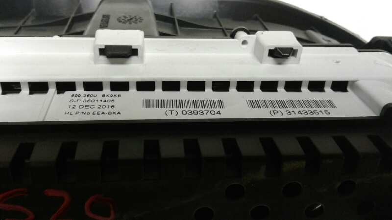 31433515 COMPTEUR DE VITESSE TABLEAU DE BORD / 2322942 POUR VOLVO V40 boutiques 2.0 DIESEL